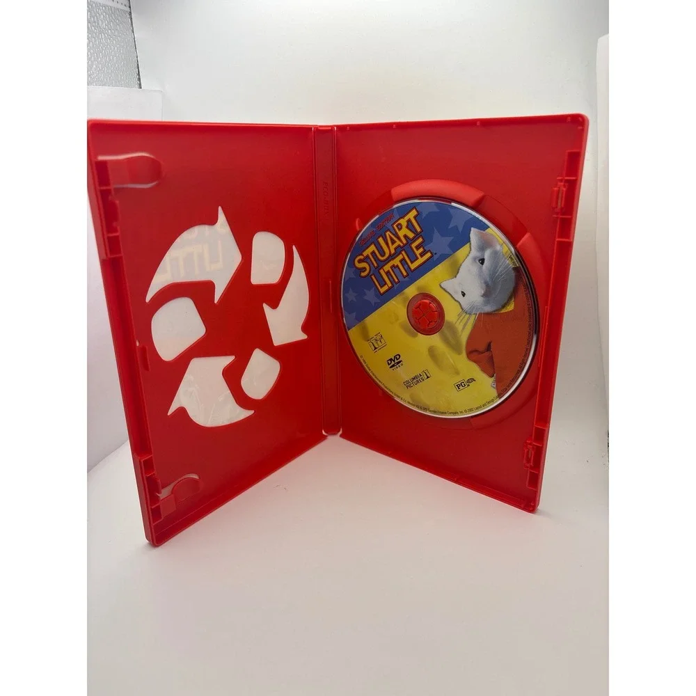 Stuart Little Deluxe Edition DVD Family Comedy Movie Red Case E.B. White Classic